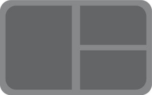 HS060IA06 60 mm 3 ranuras grandes para Star Wars Imperial Assault