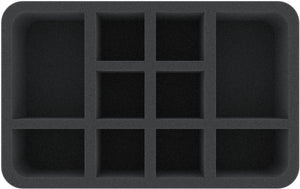 HS070A038 Feldherr foam tray for Warcaster: Neo-Mechanika - 10 compartments