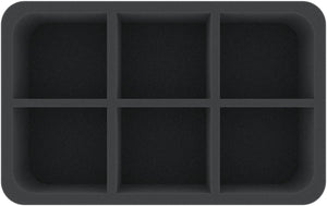 HS075A026 Feldherr foam tray for Adeptus Mechanicus - 6 compartments