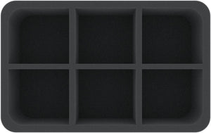 HS085A011 Bandeja de espuma Feldherr para Orks - 6 compartimentos
