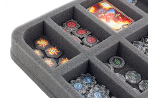 HSBE035BO bandeja de espuma para 10 naves estelares Star Wars X-WING