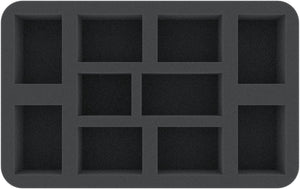 Feldherr Half-Size Case 50 for 44 miniatures with up to 40 mm bases