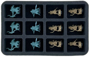 Feldherr Half-Size Case 50 for 28 mm figures - 12 miniatures