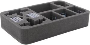 Bandeja de espuma HSDE050BO para Star Wars X-WING 2 x K-Wing, 3 barcos, esferas, cartas y más