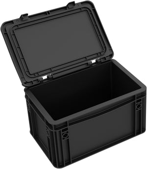 HSEB165ESD Eurocontainer Case / Euro Box with hinge lid ESD ED 32/17 HG