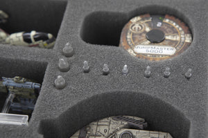 Bandeja de espuma HSEG050BO para Star Wars X-WING Punishing One, 5 barcos y accesorios