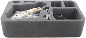 Bandeja de espuma HSEJ065BO para Star Wars X-WING Ghost, 2 barcos y accesorios