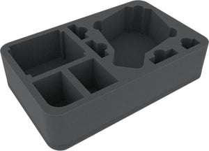 Bandeja de espuma HSEJ065BO para Star Wars X-WING Ghost, 2 barcos y accesorios