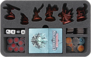 Feldherr Magnetic Box Paquete para Mundos Subterráneos con Martillo de Fuego: Bóveda Nocturna - 8 Bandas Warbands + Peligros Arcanos