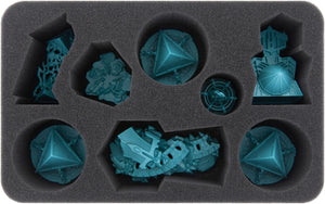 Feldherr Magnetic Box Paquete para Mundos Subterráneos con Martillo de Fuego: Bóveda Nocturna - 8 Bandas Warbands + Peligros Arcanos