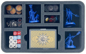 Feldherr Magnetic Box verde para Warhammer Underworlds: Wyrdhollow - Ephilim's Pandemonium/Domitan's Storm Circle/The Headsmen's Curse + Material de Juego