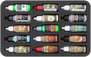 Feldherr Magnetic Box blue for model color bottles + paintbrushes