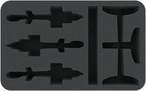HSMENY065BO Feldherr foam tray for Team Yankee - 3 Cobra Attack Helicopters