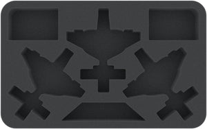 HSMERI035BO Feldherr foam tray for Aeronautica Imperialis: Imperial Navy - Marauder Bombers / Destroyers