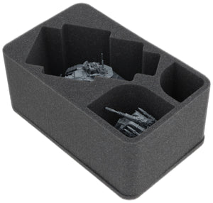 HSMFMD120BO 120 mm Half-Size Foam Tray for Auxilia Solar - Aethon Heavy Sentinel + Leman Russ Assault Tank