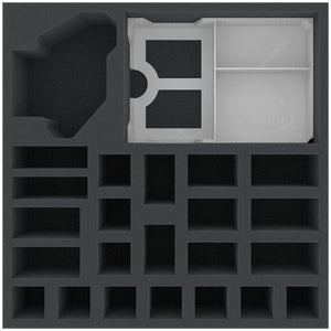 Feldherr espuma set + tarjetero para HeroQuest (2021): El Horror Congelado - caja del juego de mesa