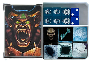 Feldherr espuma set + tarjetero para HeroQuest (2021): El Horror Congelado - caja del juego de mesa