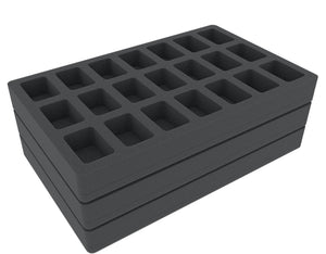 Feldherr foam set for 9L Really Useful Boxes - 84 miniatures