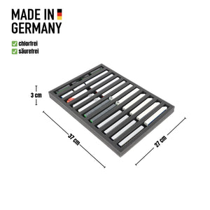IU030A001 Feldherr foam insert for model railway - Z scale - 11 compartments - for horizontal storage