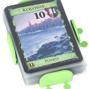 Feldherr card deck holder for Dominion - basic Victory cards with sleeves