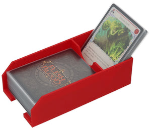Feldherr card deck holder with discard compartment for Flesh and Blood - 140 cards