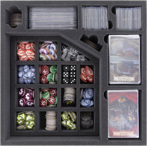 Feldherr Storage Box LBBG250 for Arkham Horror (Third Edition) - core game + Under Dark Waves + Secrets of the Order + Dead of Night