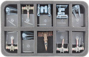 Feldherr Storage Box DSLB150 for Star Wars X-Wing huge Imperial Fleet