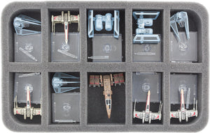 Feldherr Storage Box DSLB150 for Star Wars X-Wing huge Rebel Fleet
