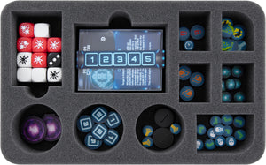 Feldherr Bolsa MAXI para Warcaster: Neo-Mechanika - 4 Warjacks + 48 miniaturas pequeñas / Medium Base