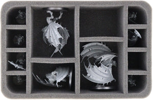 Feldherr MAXI bolsa para Warhammer Quest: Cursed City - Nightwars + Nemesis - expansiones + 32 miniaturas