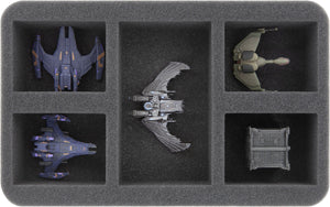 Feldherr MAXI bag for Star Trek Attack Wing with compartment box