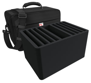 Feldherr MAXI PLUS bolsa para 8 - 11 comprimidos en gruesas fundas protectoras - compatible con Apple iPad, Samsung y Microsoft Surface Go