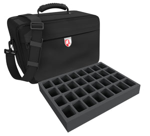 Feldherr Bolsa MAXI PLUS para 128 botes de pintura Citadel (12 ml / 18 ml / 24 ml) + herramientas