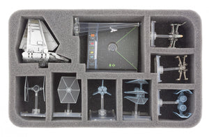 Feldherr MEDIUM Star Wars X-Wing Imperial / Decimator, Lambda Shuttle, 25 naves
