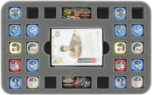 Feldherr MINI PLUS Case for Star Wars Destiny - 5 Decks and 120 Dice