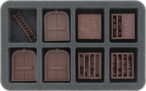 Feldherr MINI PLUS bag for Hellboy: The Board Game - 3D Scenery + 3D Doors