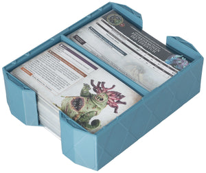 Feldherr Magnetic Box green for Warhammer Age of Sigmar: Warscroll Cards (70 x 121 mm) + Miniatures + Accessories
