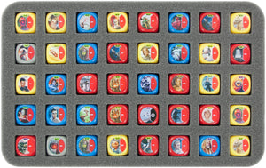 Feldherr Storage Box FSLB040 for Star Wars Destiny: 64 dice + 35 cards + tokens