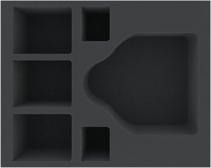 FSMEOL100BO Feldherr bandeja de espuma para Carro de Búsqueda Exaltada + 5 miniaturas