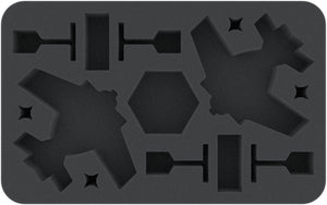 HSMEUF040BO Feldherr foam tray for Aeronautica Imperialis: Ork Air Waaagh! - Grot Bommers