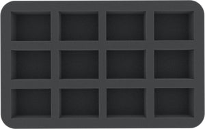 HS035WH33 35 mm foam tray for Warhammer - 12 compartments