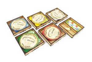 Boardgame Organizer Insert for Nusfjord and expansion Plaice Deck