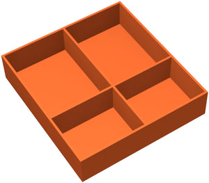 Feldherr Organizer Insert for Legends of Andor: The Journey North and the expansion The Star Shield