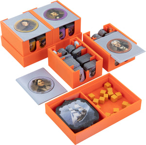 Feldherr Organizer Insert for Brass: Lancashire / Brass: Birmingham Deluxe Edition (2018) - board game box