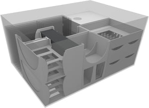 Feldherr Organizer Insert + foam insert for Gloomhaven - board game box