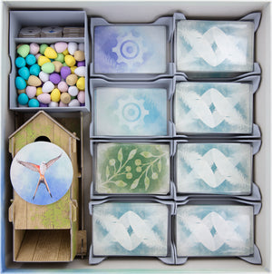 Feldherr Organizer Insert for Wingspan and European and Oceania Expansion