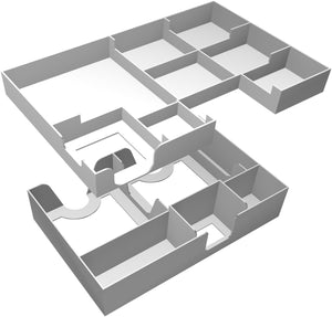 Feldherr Organizer Insert for Tiny Epic: Mechs - board game box