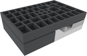 Juego de espuma Feldherr + Organizador para Warhammer Quest: Cursed City - caja del juego de mesa