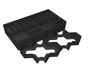Feldherr Organizer Insert para Choque de Culturas: Edición Monumental - caja del juego de mesa