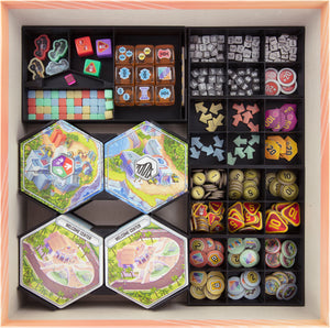 Feldherr Organizer Insert para Dinosaur World - caja de juego principal